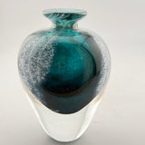 Teal “Demoiselle” Flask
