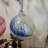 Blue Shades Christmas Bauble ii