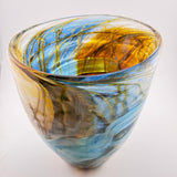 “ Krizna Jama" Open, Oval Vase