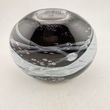 Monochrome Starry, Starry Night Oval Vase