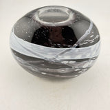 Monochrome Starry, Starry Night Oval Vase