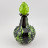 Black and Green "Fern" Scent Bottle