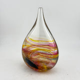 "Sunset"  Oval Flask