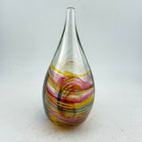 "Sunset"  Oval Flask
