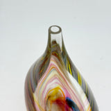 "Sunset"  Oval Flask