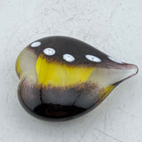 Clown Trigger Fish Black and Yellow  Heart