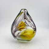 Blood Moon Oval Bud Vase