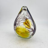 Blood Moon Oval Bud Vase