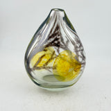 Blood Moon Oval Bud Vase
