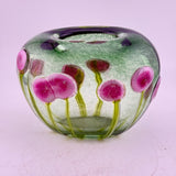 "Allium"  Oval Vase