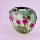 "Allium"  Oval Vase
