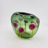 "Allium"  Oval Vase