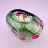 "Allium"  Oval Vase