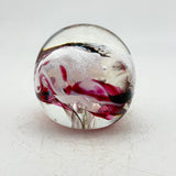 Pink, White and Black "Demo" Paperweight