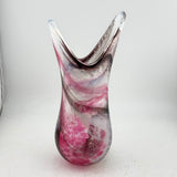 Pink, White and Black  "Demo" Vase