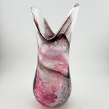 Pink, White and Black  "Demo" Vase