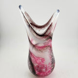 Pink, White and Black  "Demo" Vase