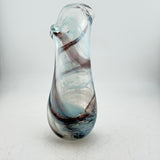 Pale Blue, White and Black  "Demo" Vase