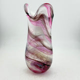 Pink, White and Black  "Demo" Vase