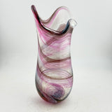 Pink, White and Black  "Demo" Vase