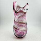 Pink, White and Black  "Demo" Vase