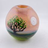 "The Moon Rose Early!" Round Vase