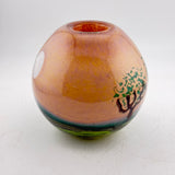 "The Moon Rose Early!" Round Vase