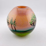 "The Moon Rose Early!" Round Vase
