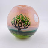 "The Moon Rose Early!" Round Vase