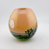 "The Moon Rose Early!" Egg Shaped Vase