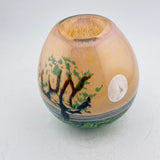 "The Moon Rose Early!" Egg Shaped Vase