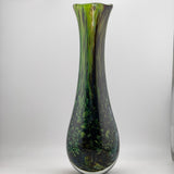 Green "Trees" Tall Vase