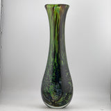 Green "Trees" Tall Vase