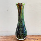 Green "Trees" Tall Vase