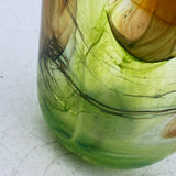 Green and Orange Blossom Vase (second)