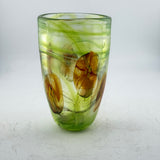 Green and Orange Blossom Vase (second)