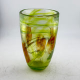 Green and Orange Blossom Vase (second)
