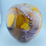 Amber, Orange, Pink and White Journey Round Vase