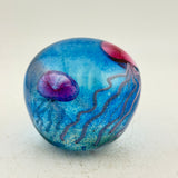 Blue, Jellyfish Paperweight i