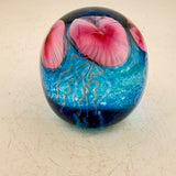 Blue, Jellyfish Paperweight ii