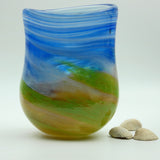 Overstrand Landscape Oval Vase (open)