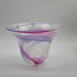 Pink, Lilac and White  Flared "Demo" Vase xiii