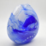 "Blue Yonder" Oval Vase