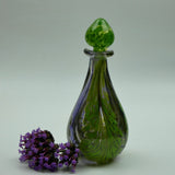 Purple, and Green Scent Bottle