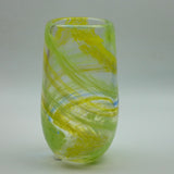 Green, Blue & Yellow  "Demo" Vase