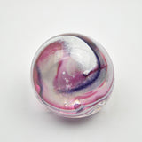 Pink, White and Purple  "Demo" Paperweight xxiv