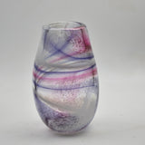 Purple, Pink and White Teardrop  "Demo" Vase