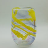 Yellow and Pink  "Demo" Vase