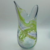 Green and Purple Freeform "Demo" Vase