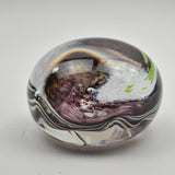 White, Black and Green  "Demo" Paperweight v